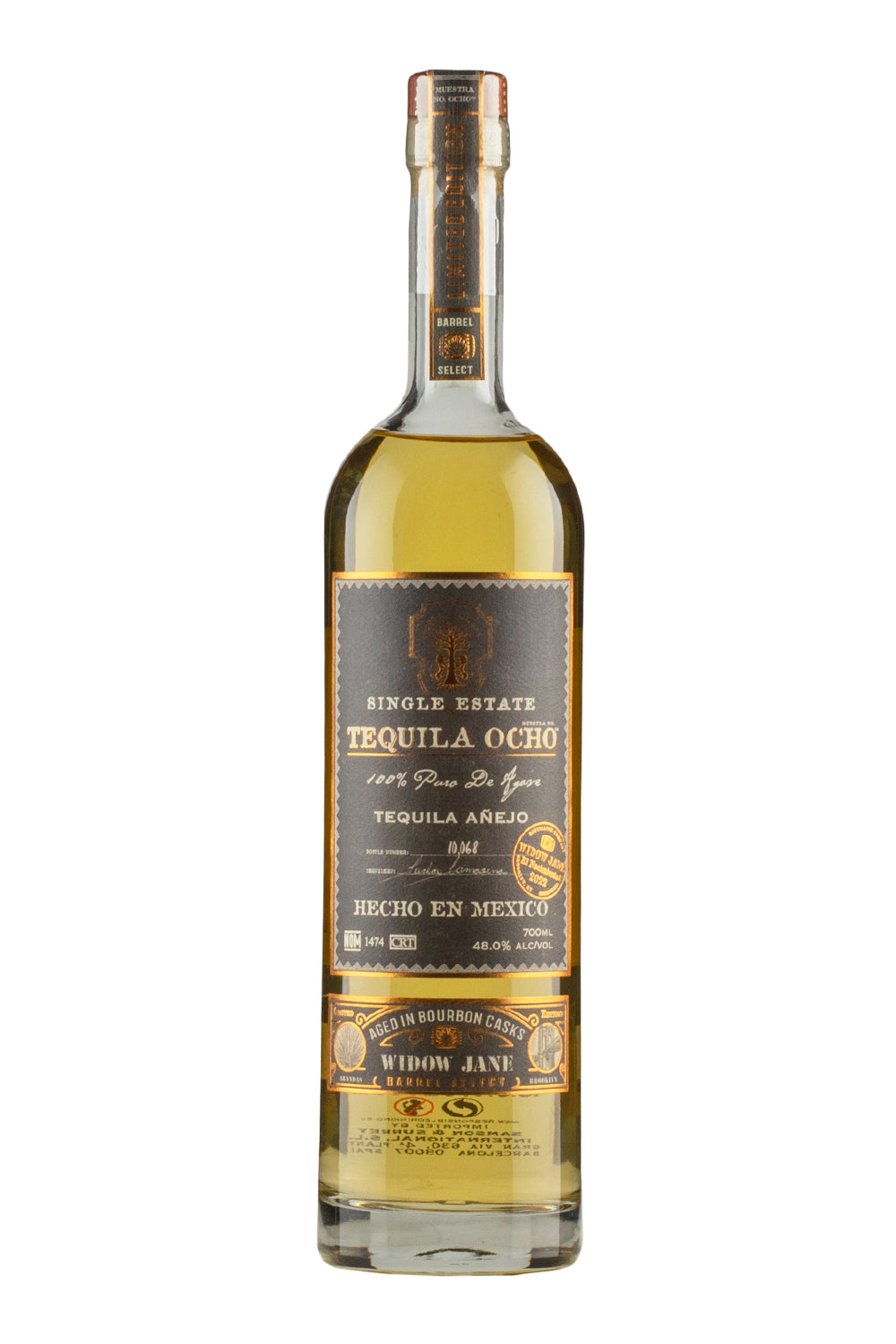 Ocho Single Estate Widow Jane Barrel Select Anejo