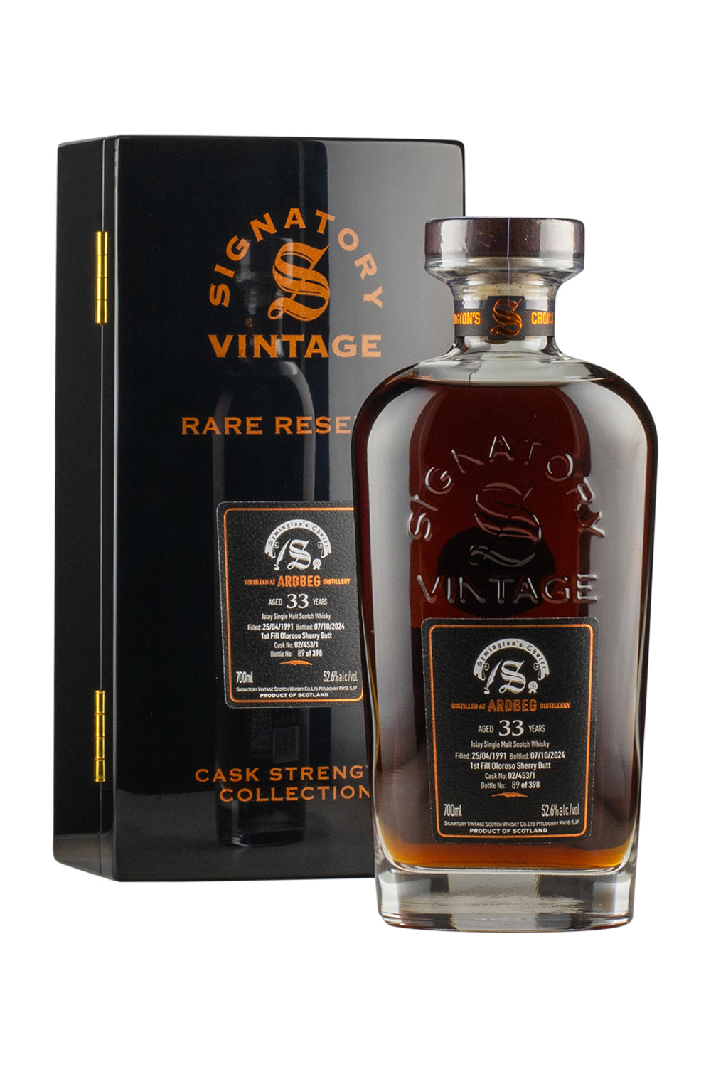Ardbeg 33 Year Old Symington`s Choice Signatory 1991
