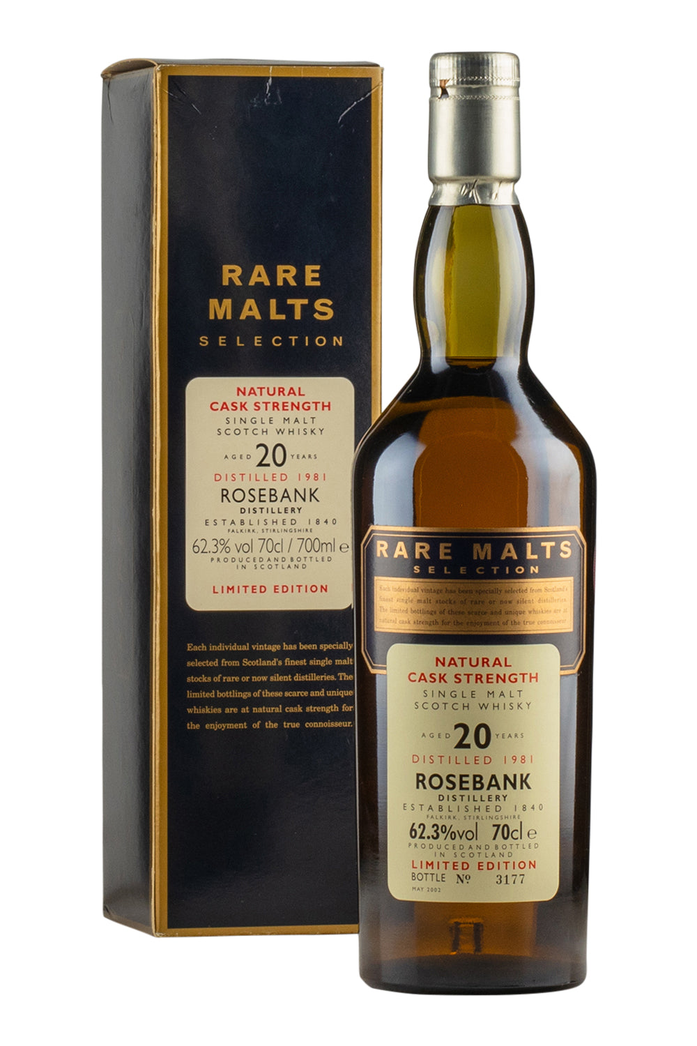 Rosebank 20 Year Old Rare Malts 1981