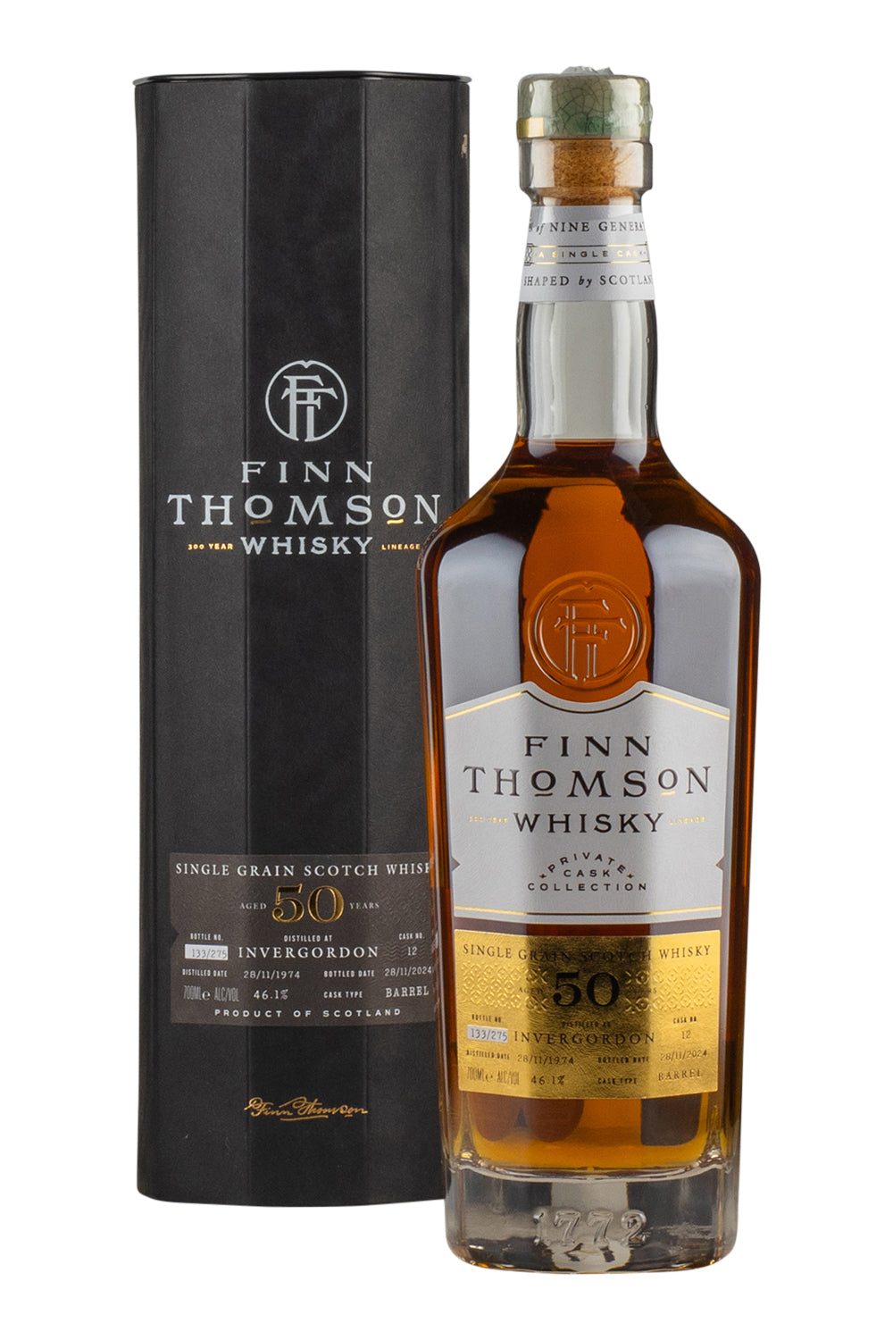 Invergordon 50 Year Old Finn Thomson 1974 – Hedonism Wines
