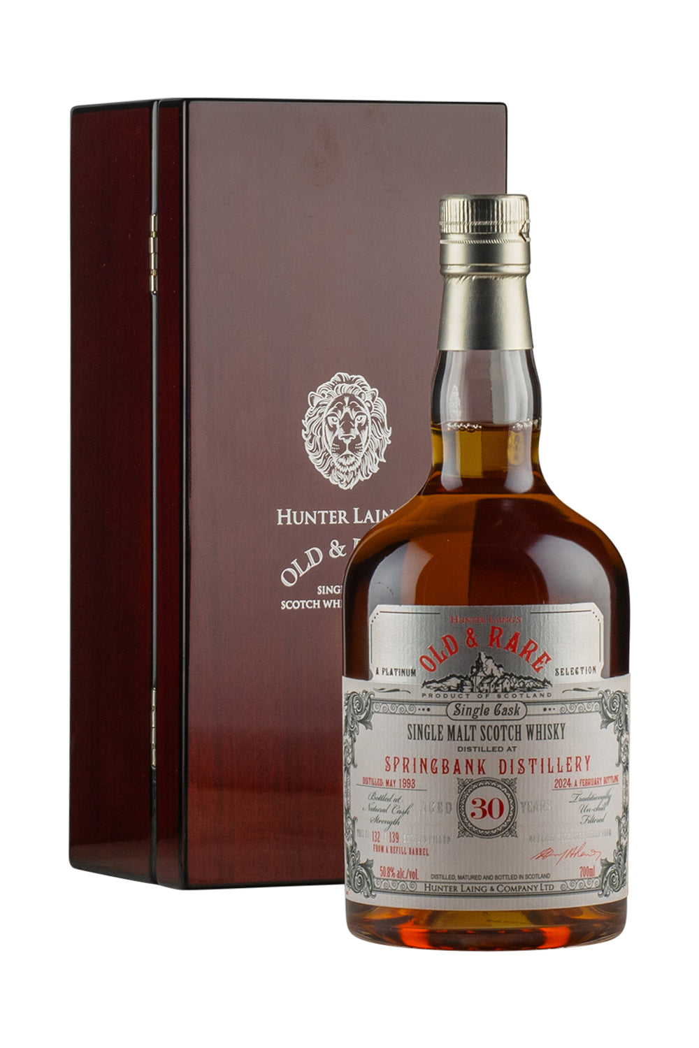Springbank 30 Year Old `Old and Rare` Hunter Laing 1993