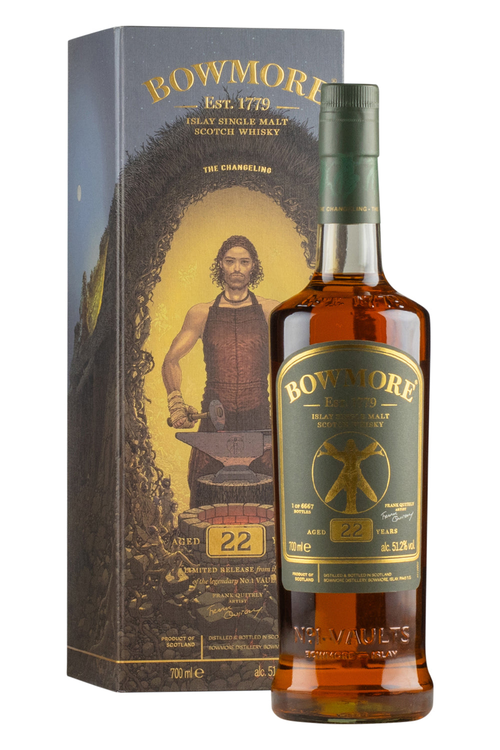 Bowmore 22 Year old The Changeling Frank Quitely