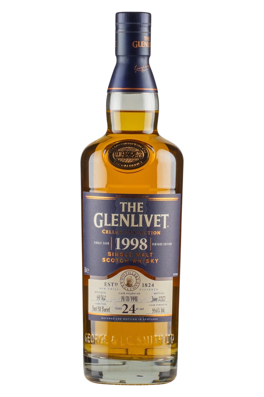 The Glenlivet 24 Year Old Cellar Collection 1998
