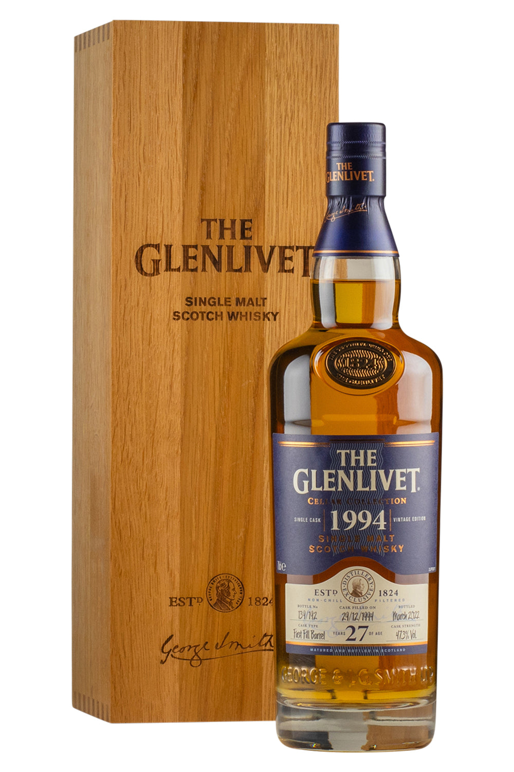 The Glenlivet 27 Year Old Cellar Collection 1994