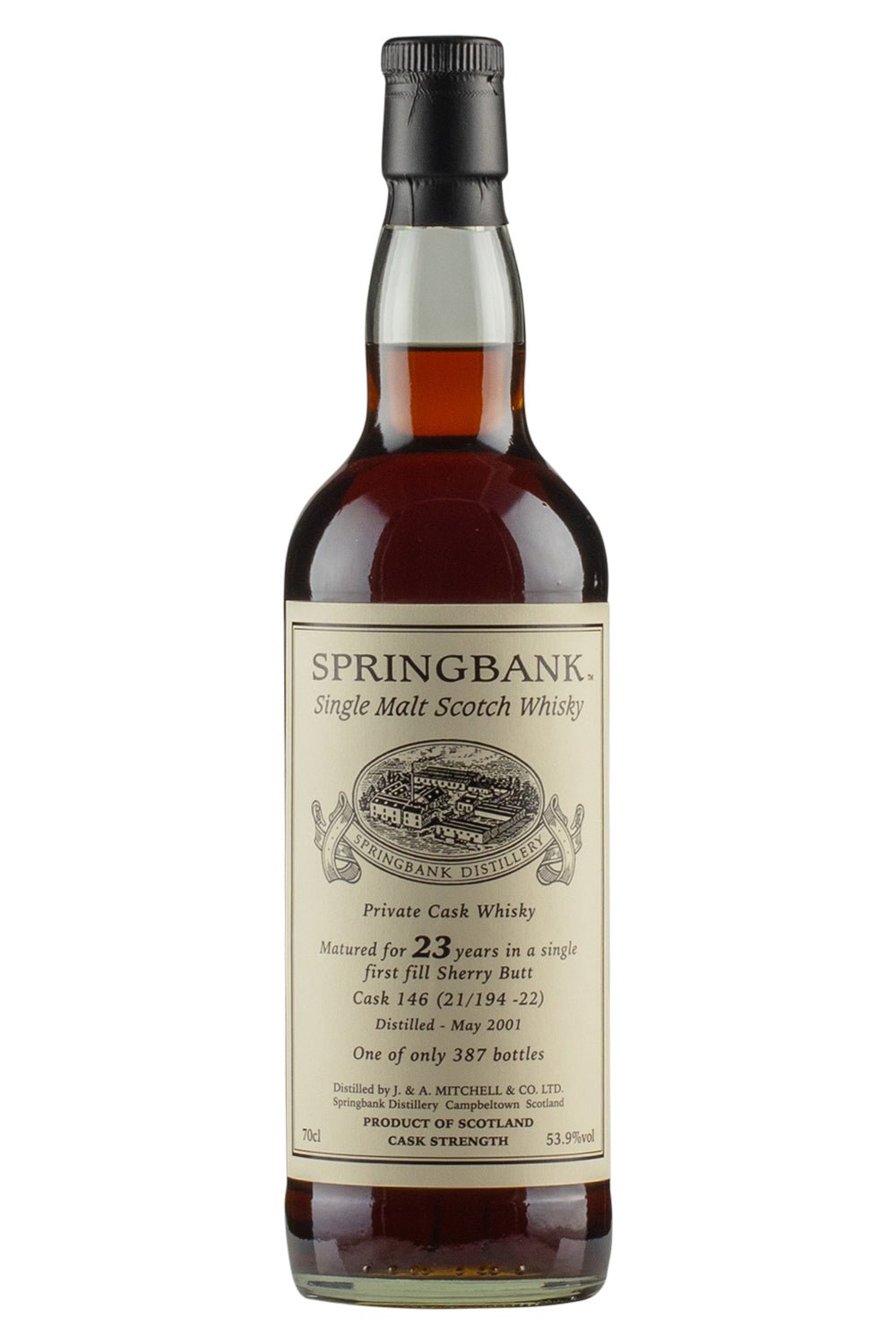 Springbank 23 Year Old Private Sherry Butt 2001