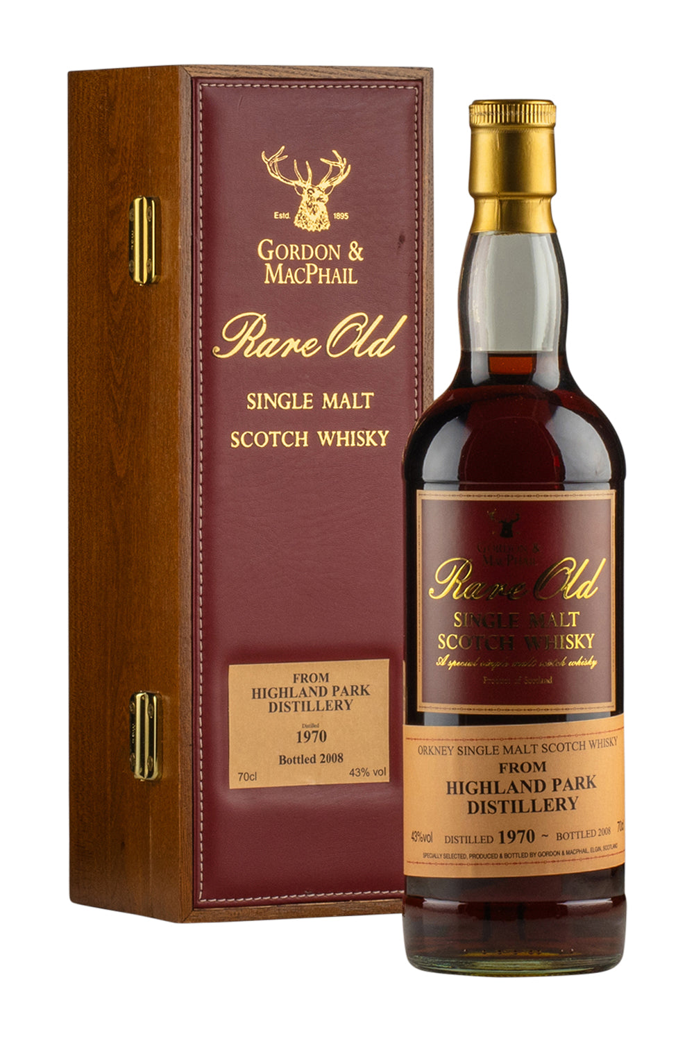 Highland Park Gordon & MacPhail Rare Old (Bottled 2008) 1970
