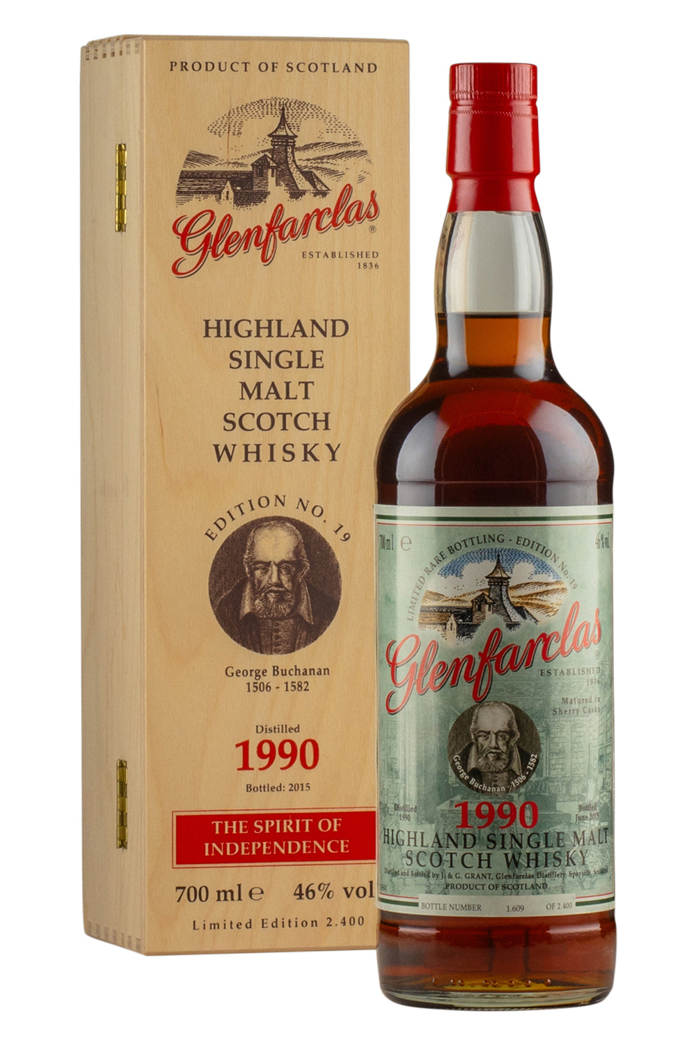 Glenfarclas Edition No. 19 George Buchanan 1990
