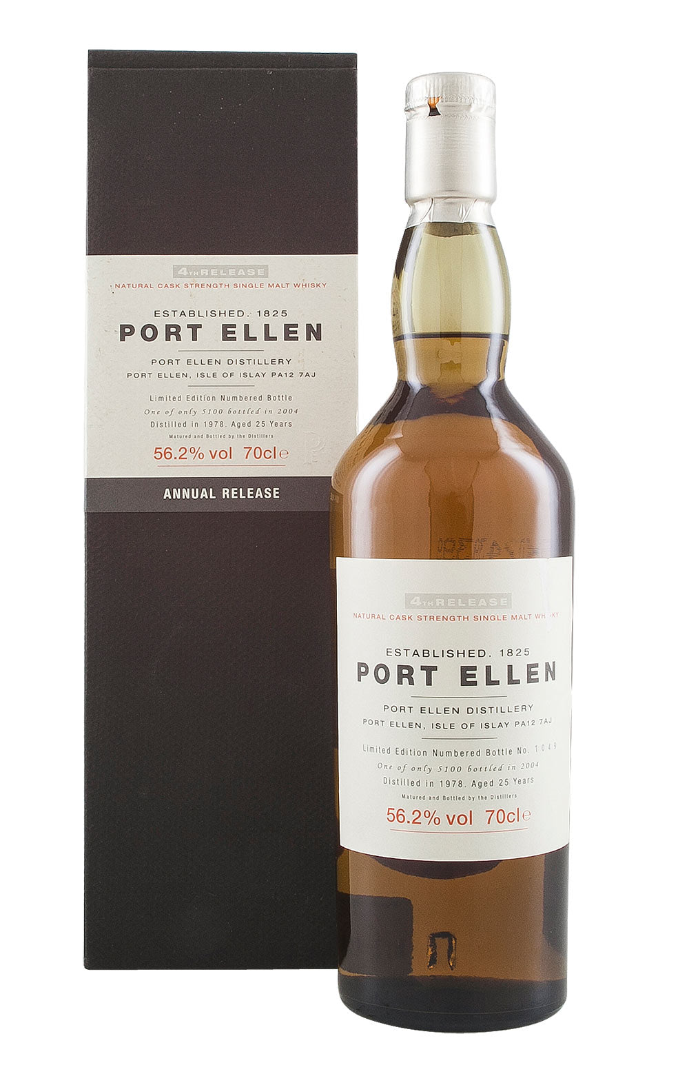 Port Ellen 25 Year Old 4th Release 1978