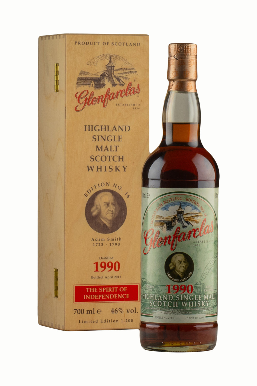 Glenfarclas Edition No. 16 Adam Smith 1990