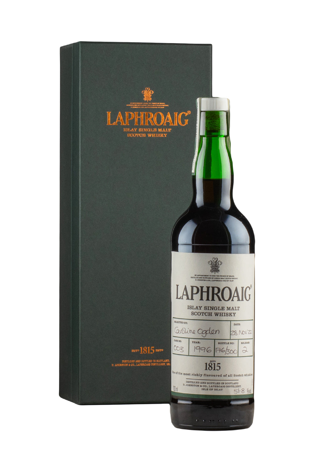 Laphroaig Single Cask #003 Distillery Exclusive 1996