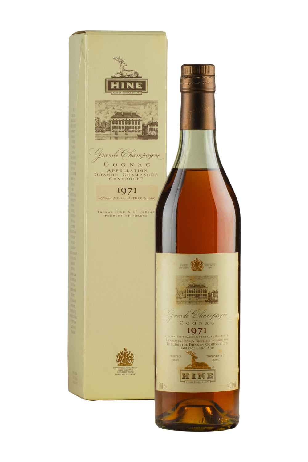 Hine (Landed 1974, Bottled 1990) 1971