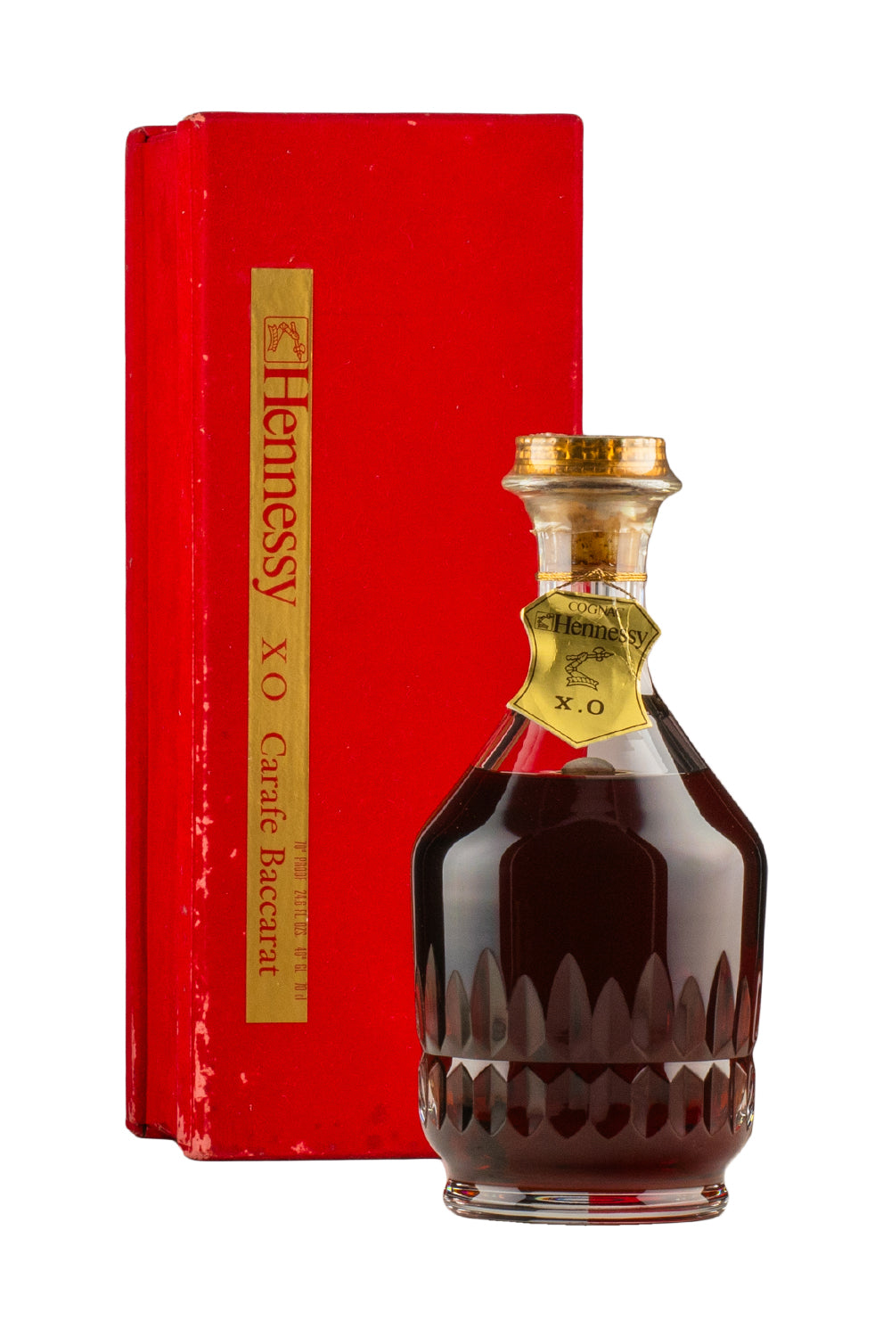 Hennessy XO Baccarat Decanter c. 1980s