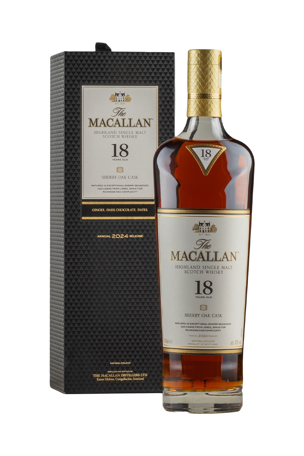 Macallan 18 Year Old Sherry Oak (2024 Release)