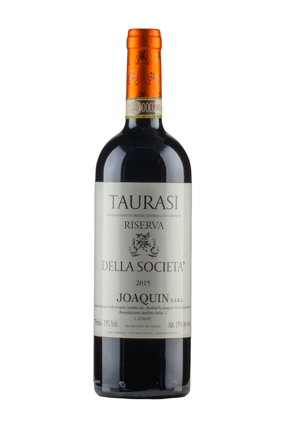 Taurasi Riserva Della Societa Joaquin 2015