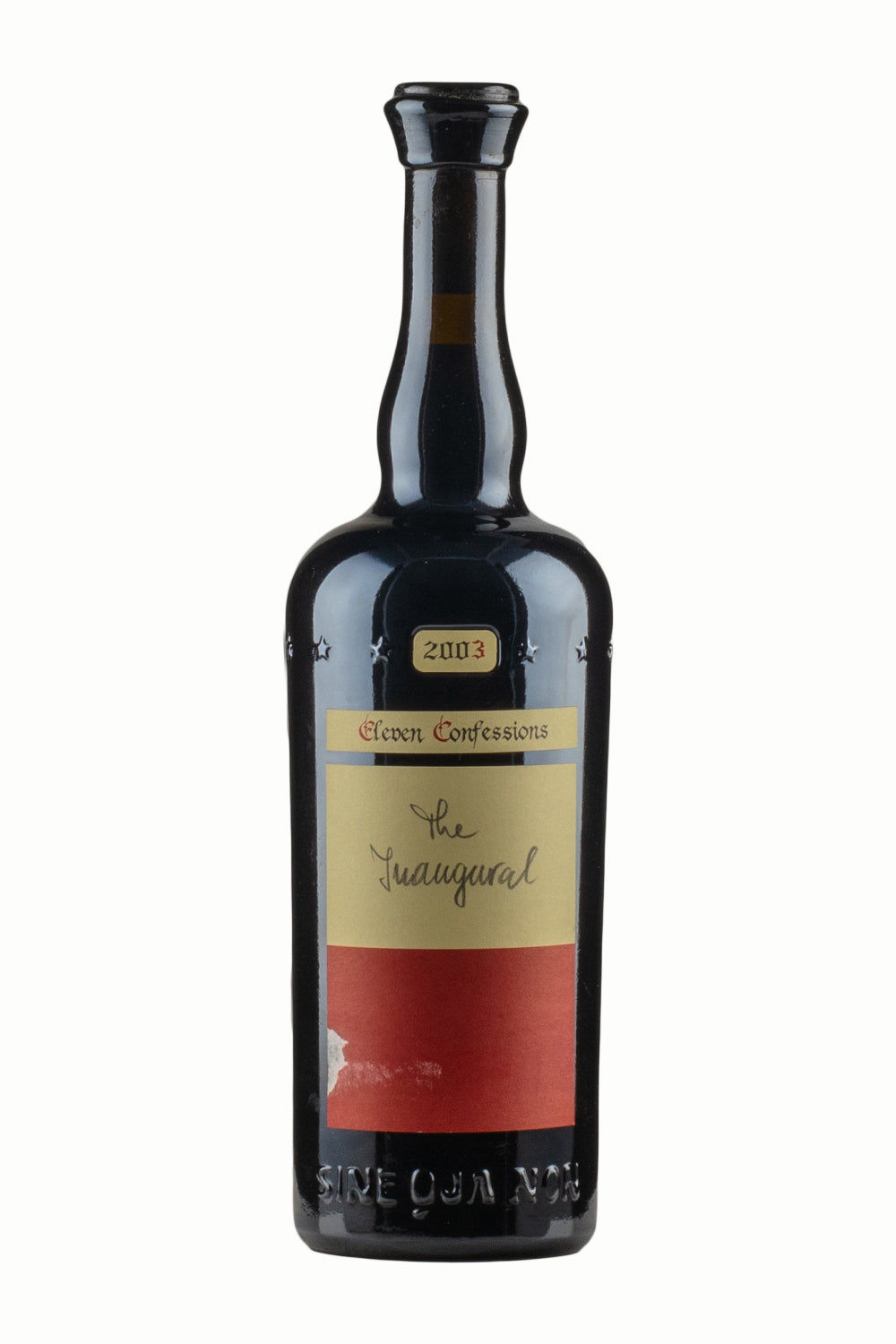 Sine Qua Non Inaugural Syrah (Damaged Capsule) 2003