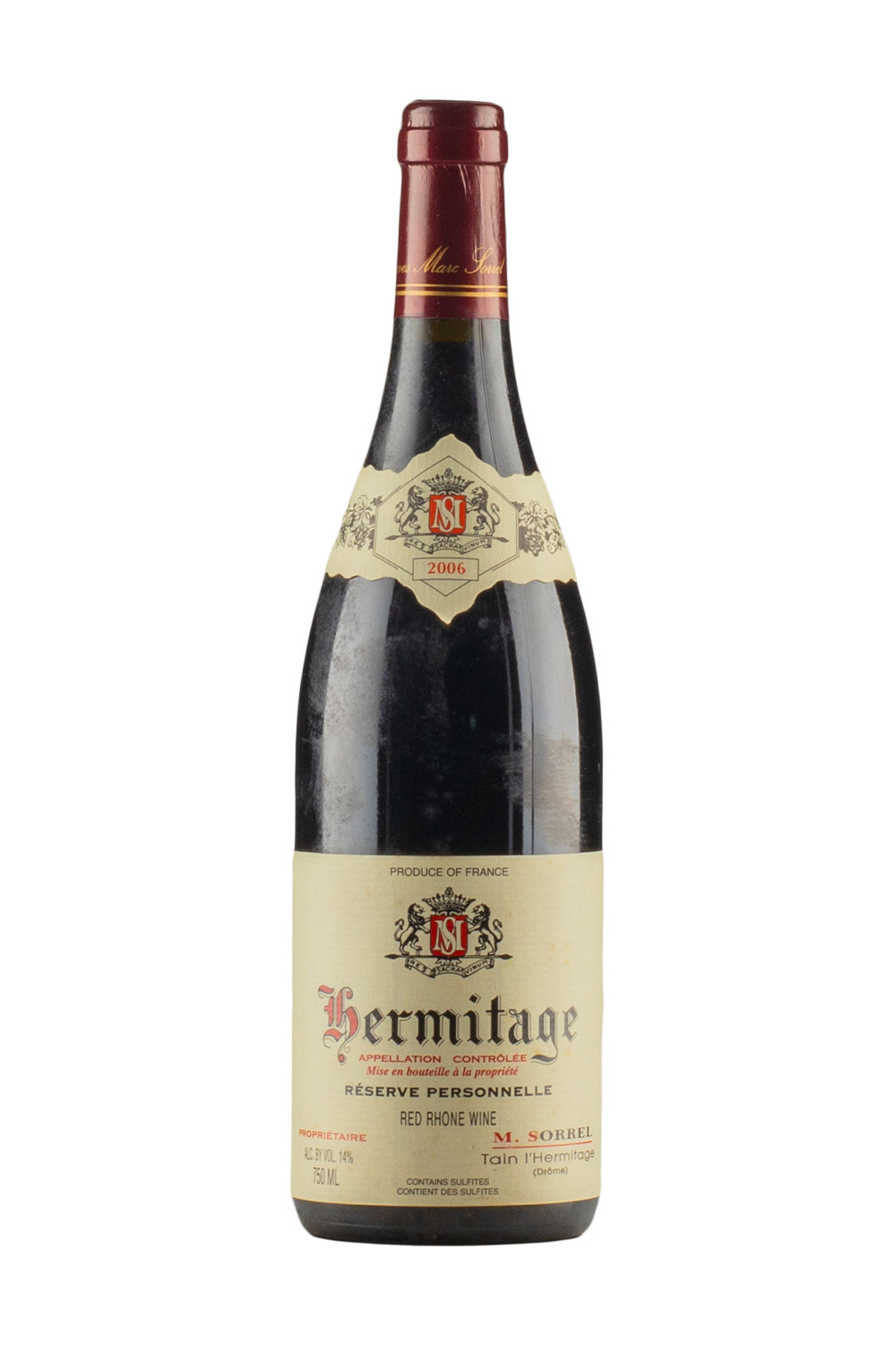 Hermitage Reserve Personnelle Sorrel 2006