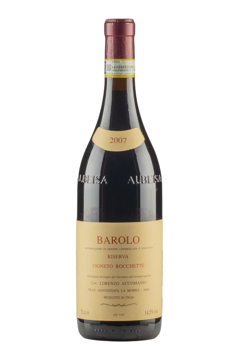 Barolo Riserva Vigneto Rocchette Lorenzo Accomasso 2007