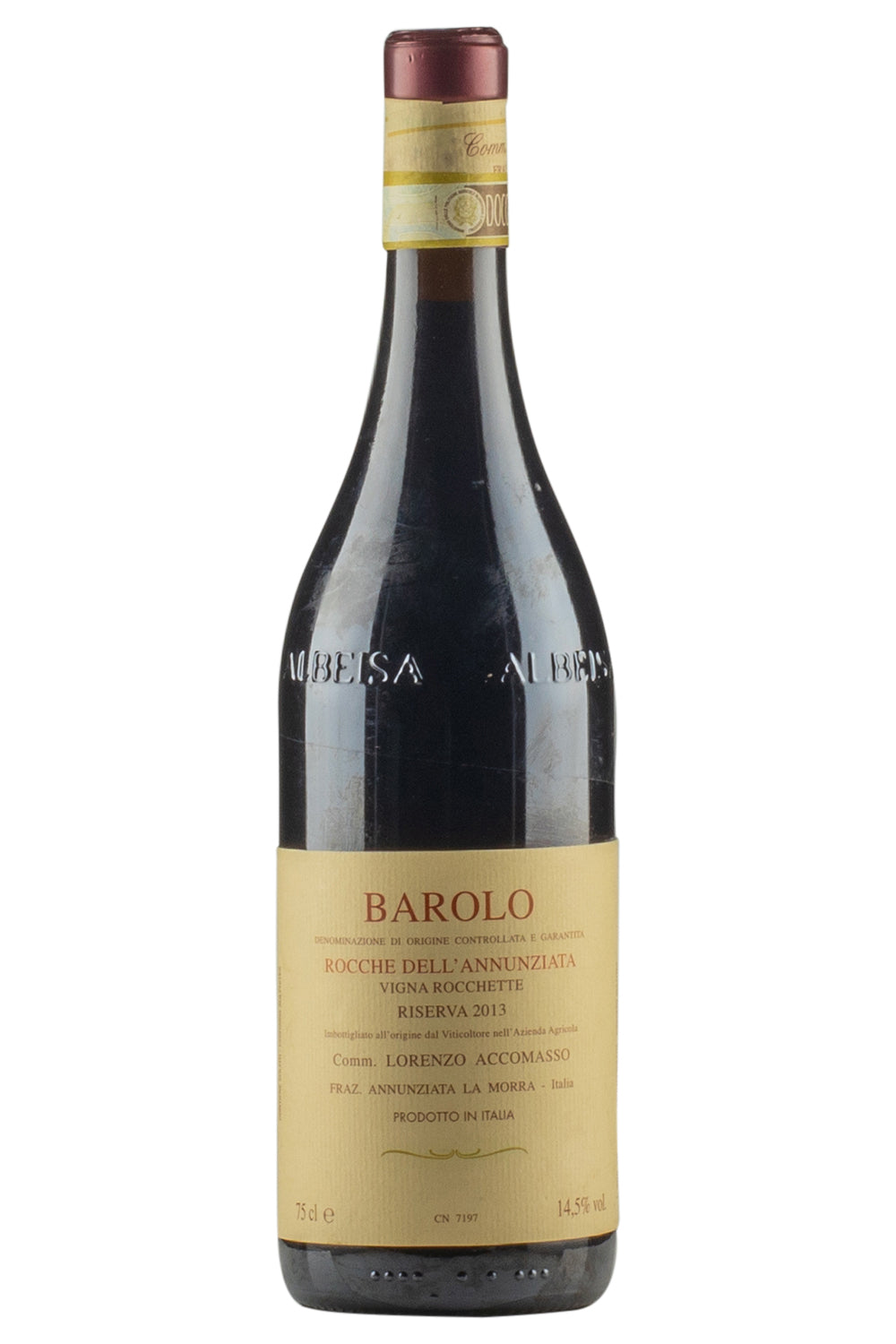 Barolo Riserva Vigneto Rocchette Lorenzo Accomasso 2013
