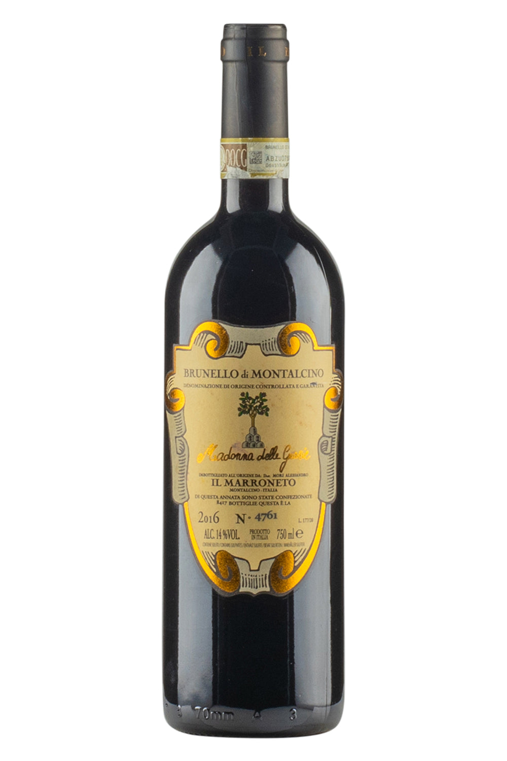 Brunello di Montalcino Madonna delle Grazie Il Marroneto 2016