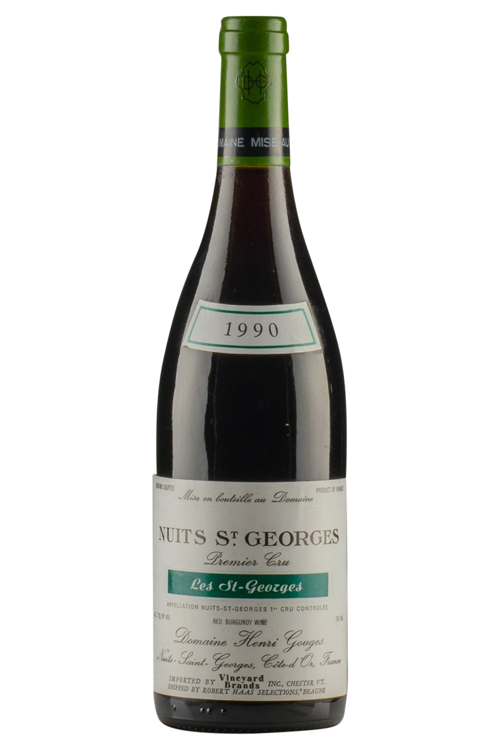Nuits St Georges Les St Georges Henri Gouges 1990