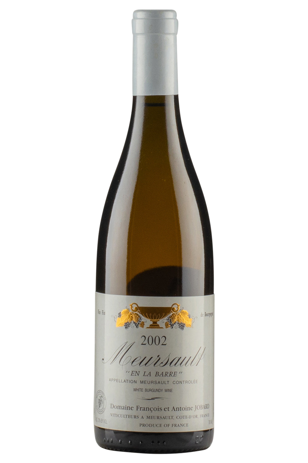 Meursault En La Barre Domaine Francois Jobard 2002