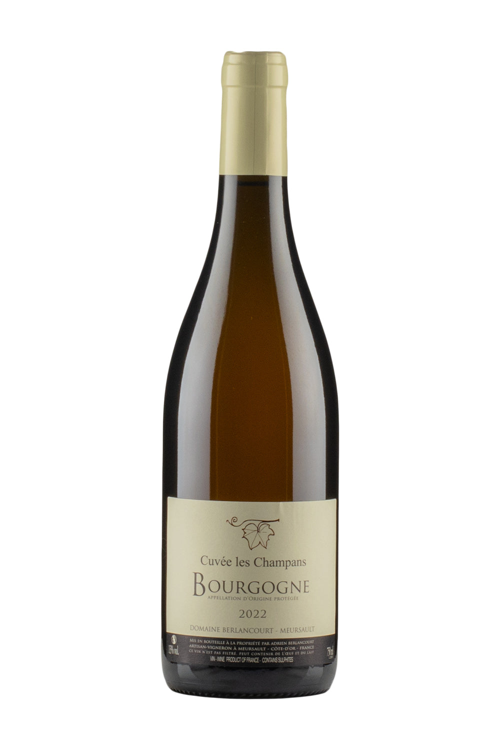 ワイン Bourgogne Blanc 2003 Domaine Comte Bourgogne Blanc Cuvee Les Champans Berlancourt 2022 – Hedonism Wines