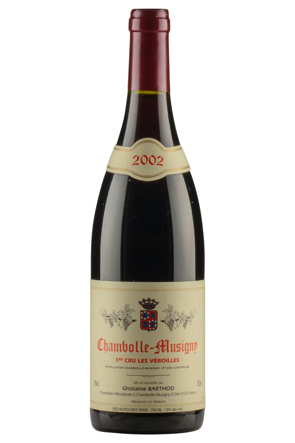 Chambolle Musigny Les Veroilles Ghislaine Barthod 2002