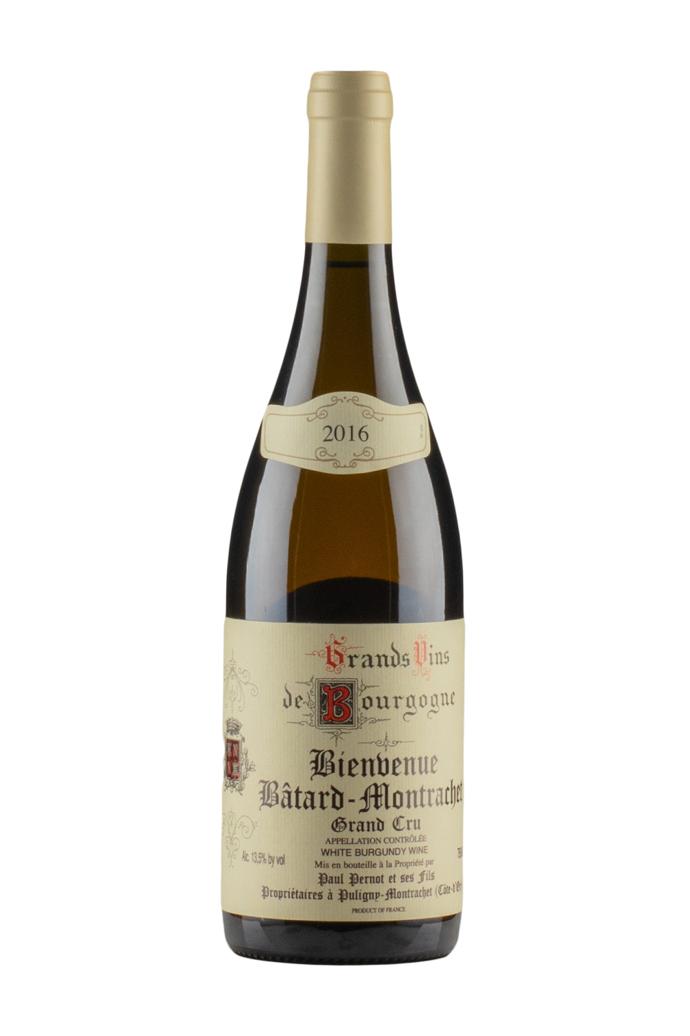 Bienvenues Batard Montrachet Paul Pernot 2016