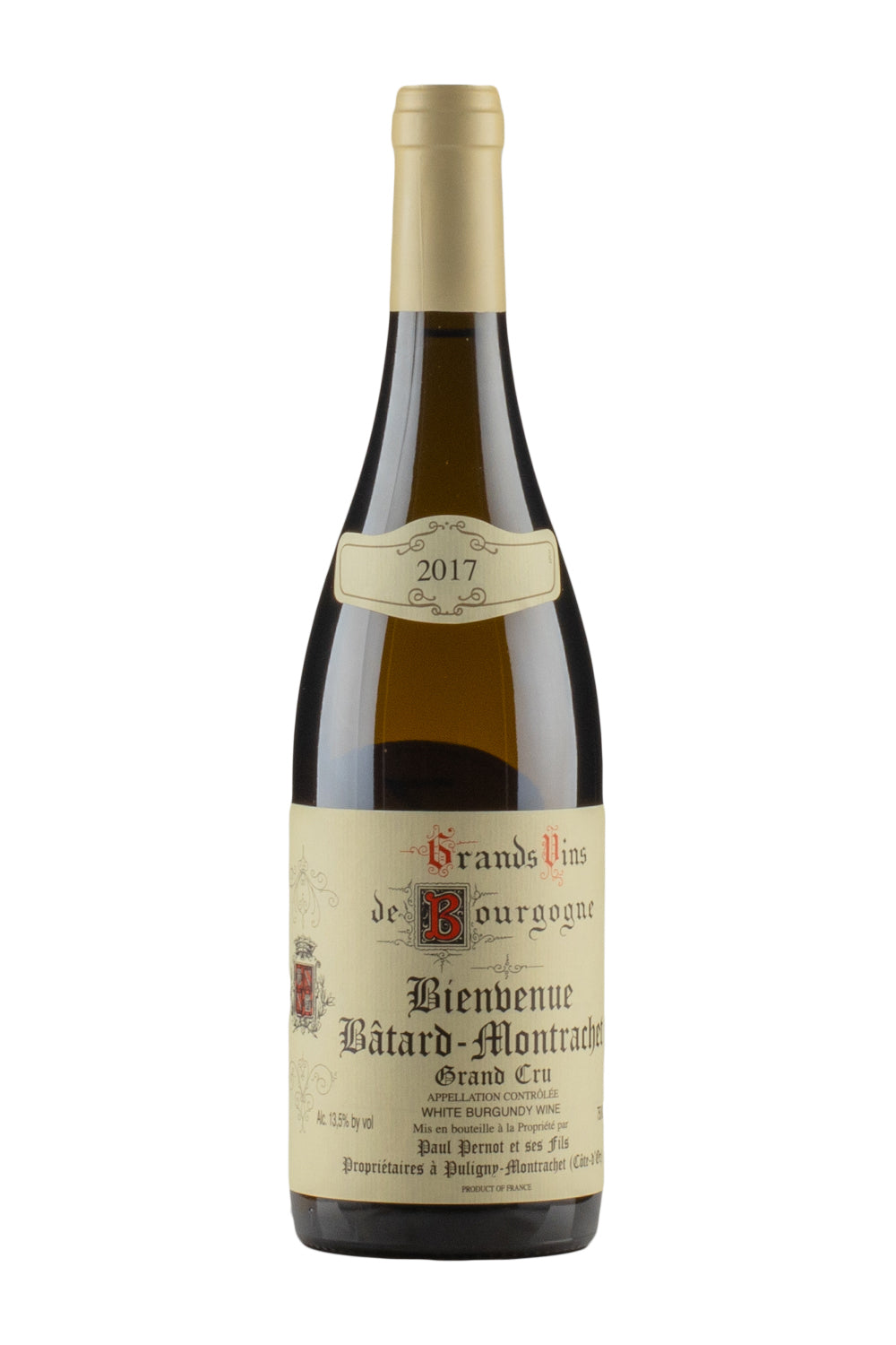 Bienvenues Batard Montrachet Paul Pernot 2017