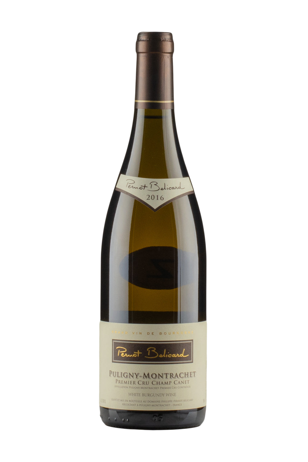 Puligny Montrachet Champ Canet Pernot Belicard 2016