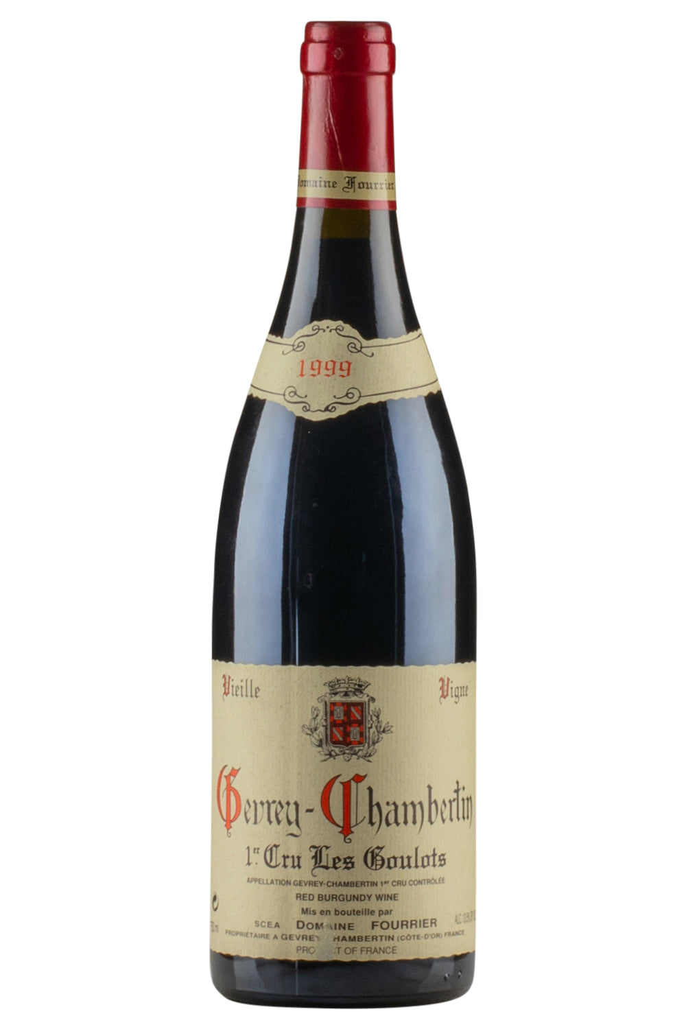 Gevrey Chambertin Les Goulots Domaine Fourrier 1999