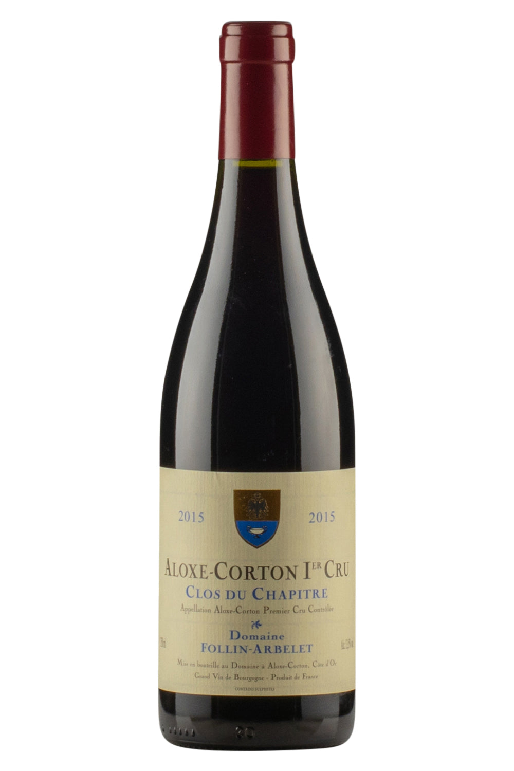 Aloxe Corton Clos du Chapitre Follin Arbelet 2015