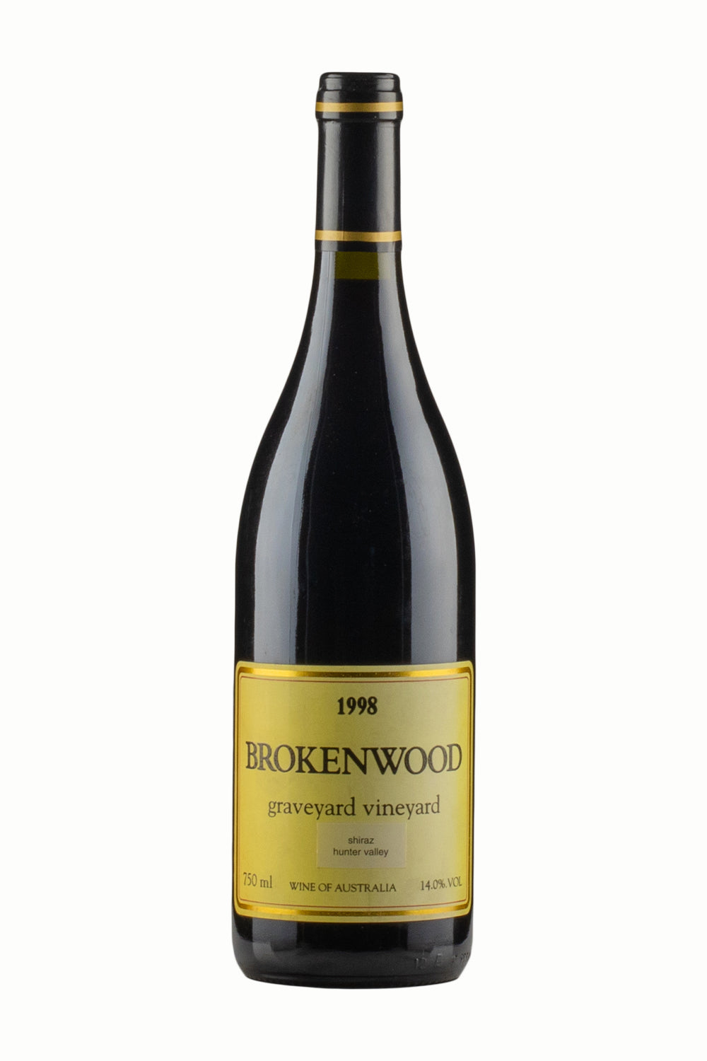 Brokenwood Graveyard Vineyard Shiraz 1998