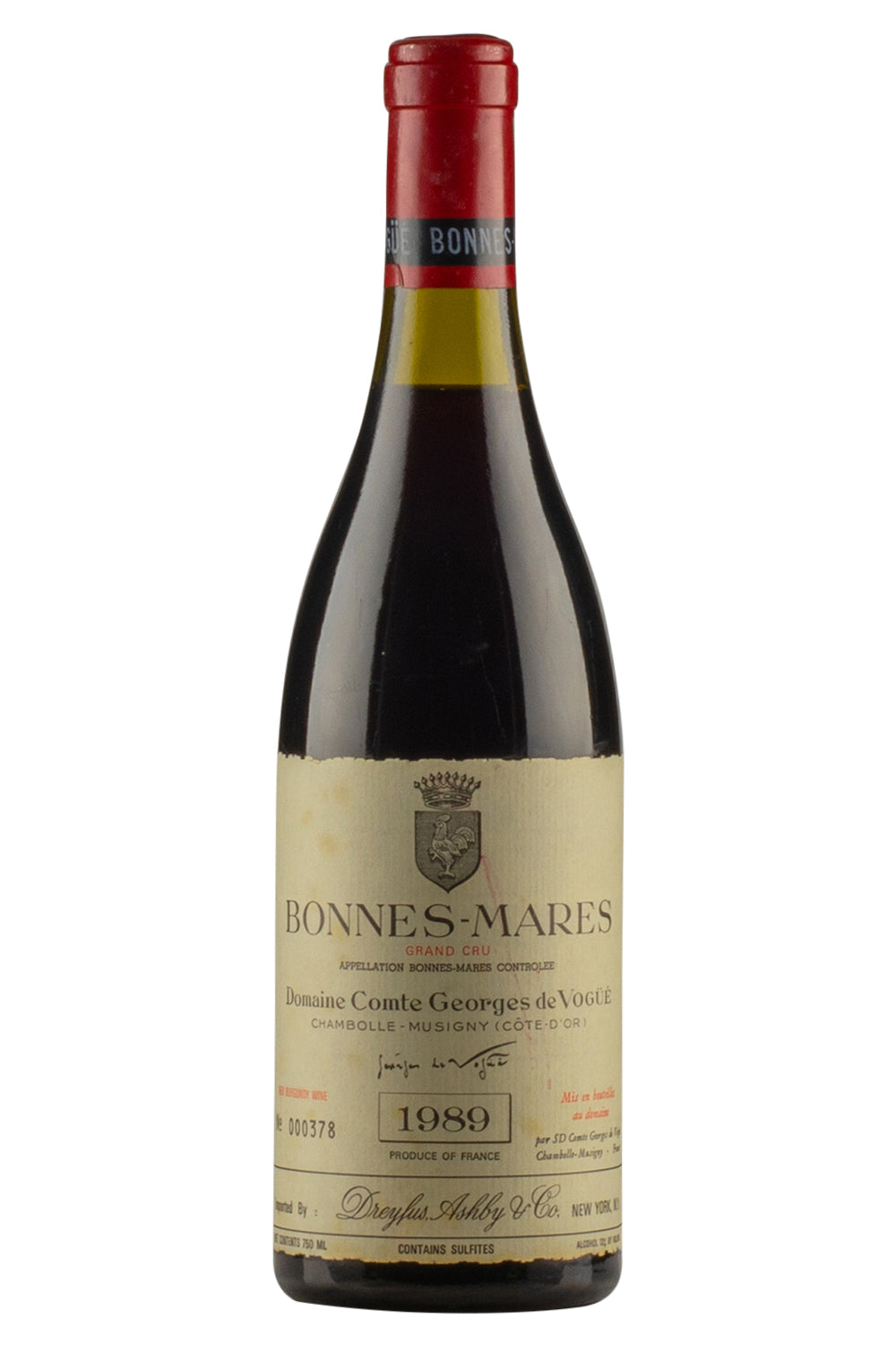 Bonnes Mares de Vogue 1989