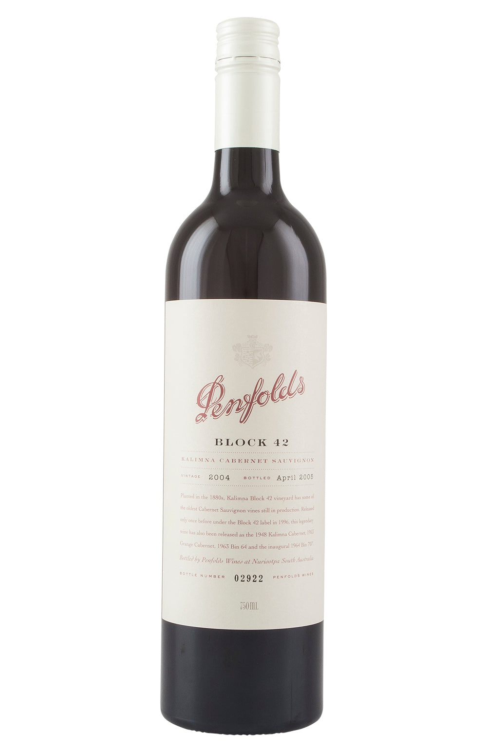 Penfolds Block 42 Kalimna 2004