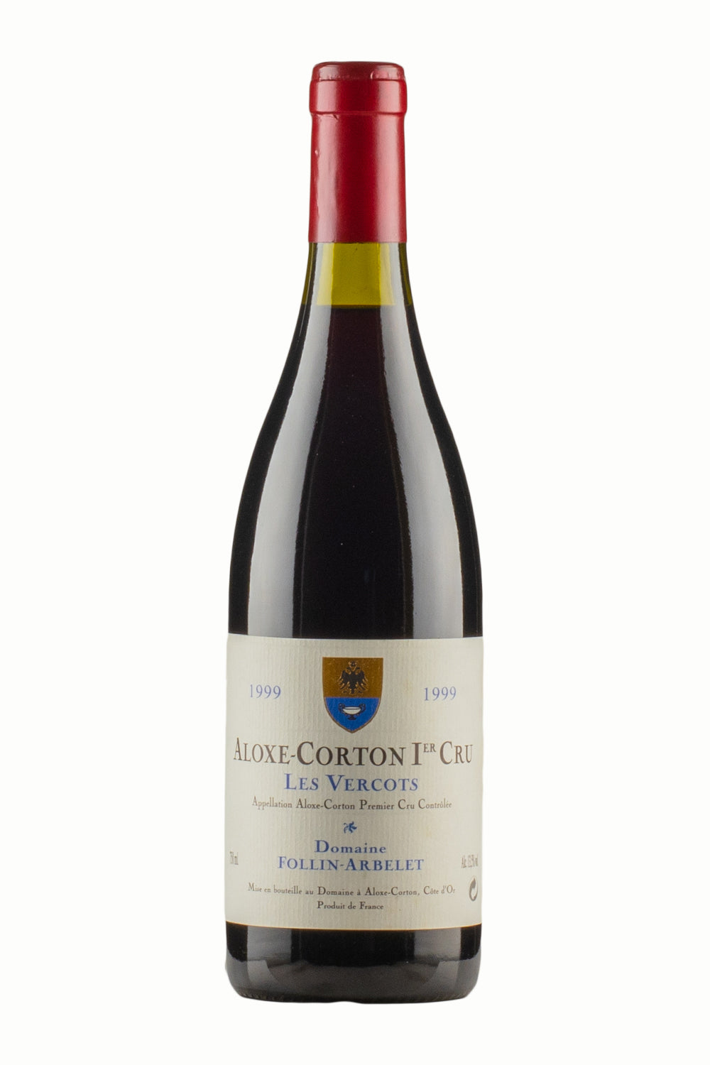 Aloxe Corton Les Vercots Follin Arbelet 1999