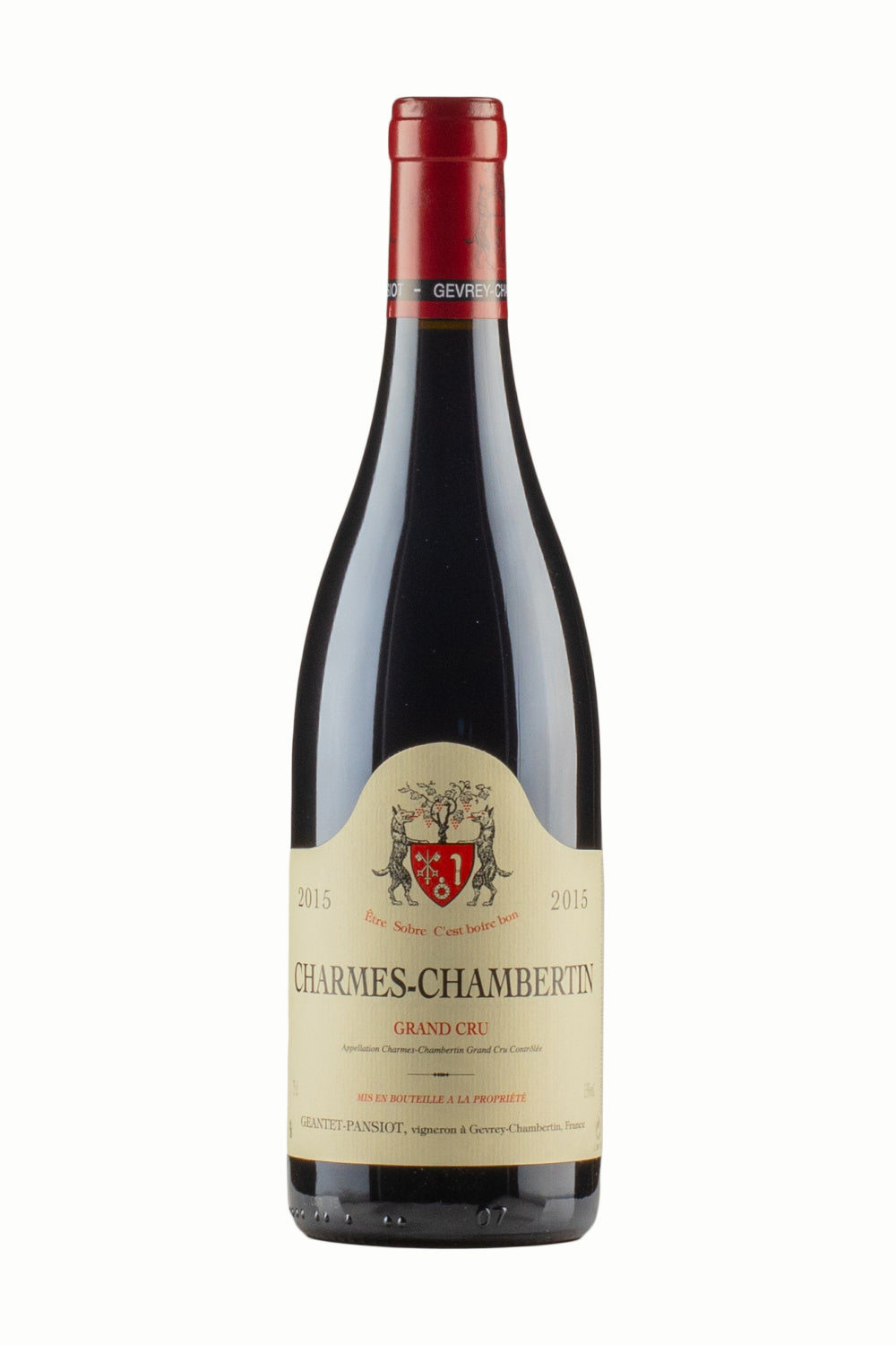Charmes Chambertin Geantet Pansiot 2015