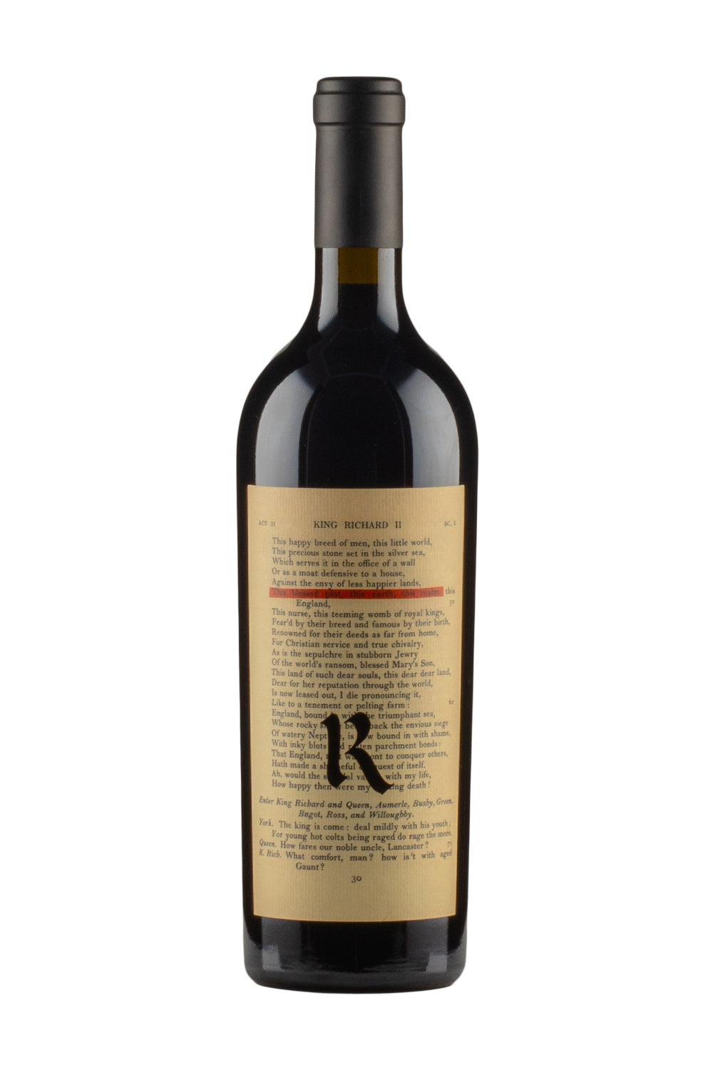 Realm Cellars The Bard 2012