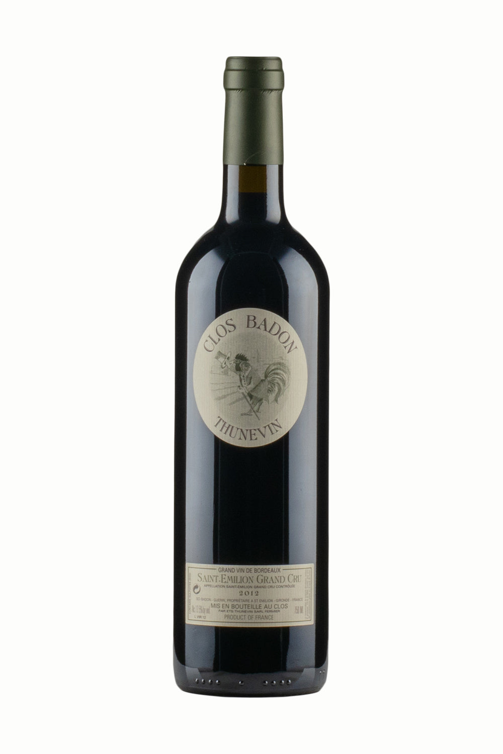 Clos Badon Thunevin 2012