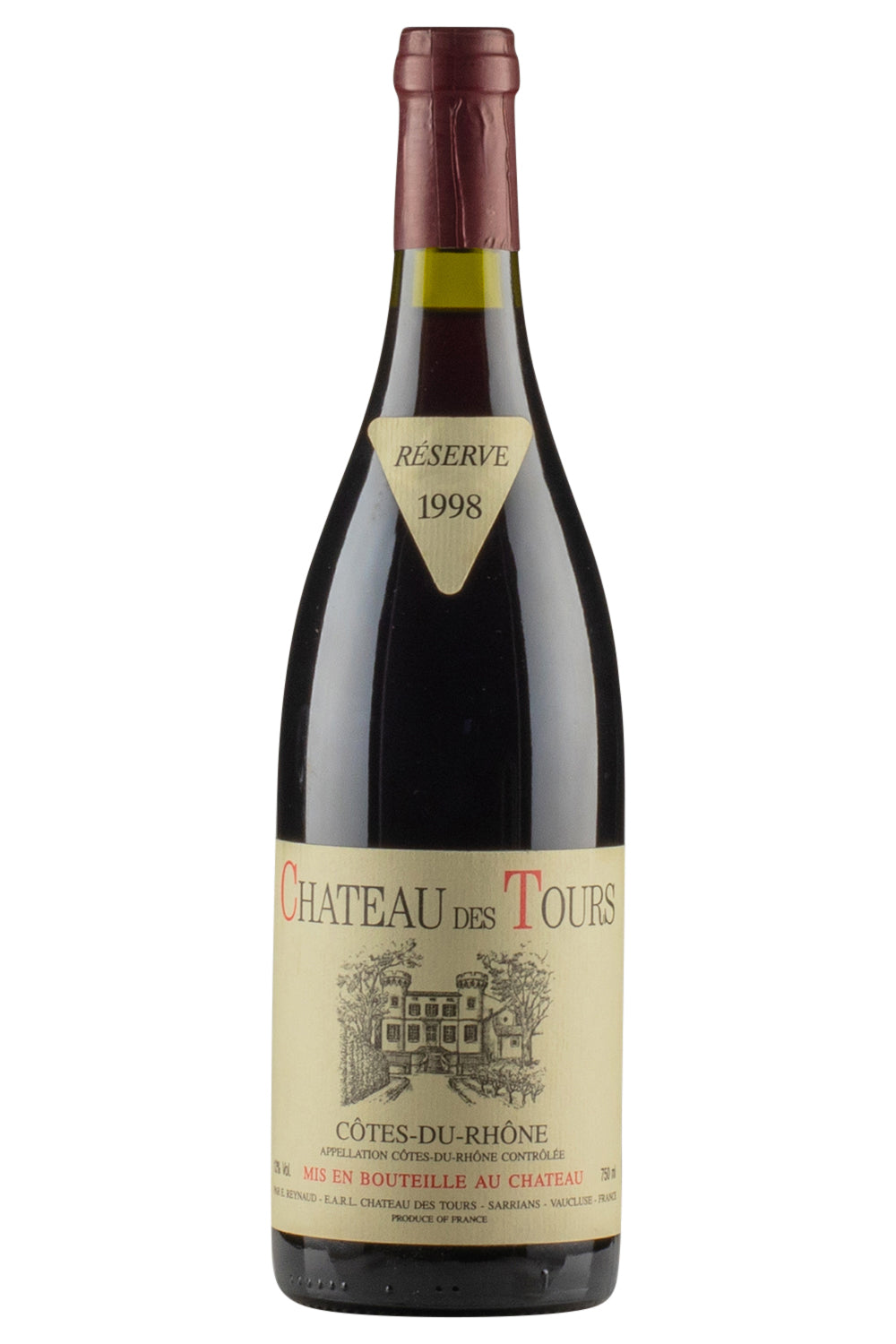 Cotes du Rhone Chateau des Tours 1998