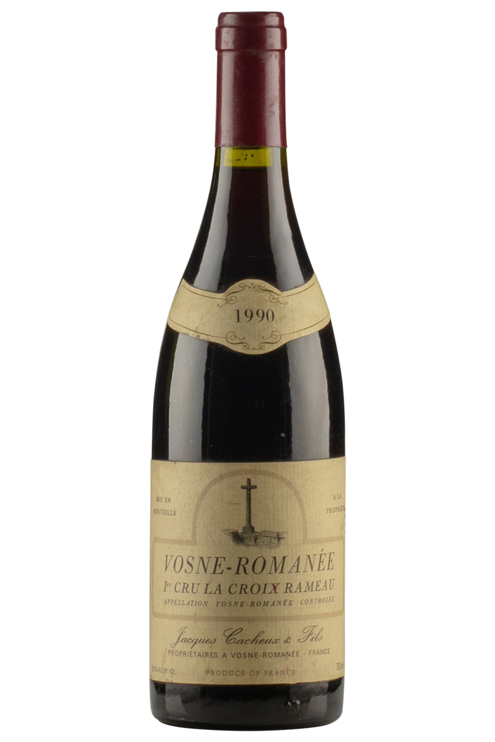 Vosne Romanee La Croix Rameau Jacques Cacheux 1990