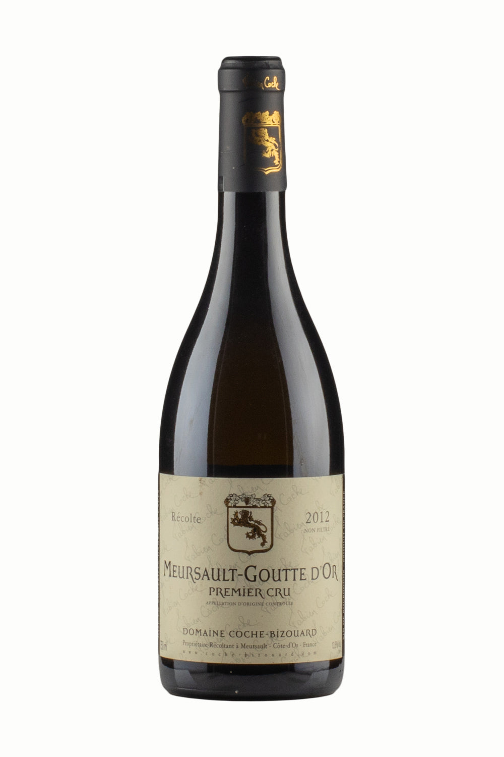 Meursault Goutte d`Or Coche Bizouard 2012