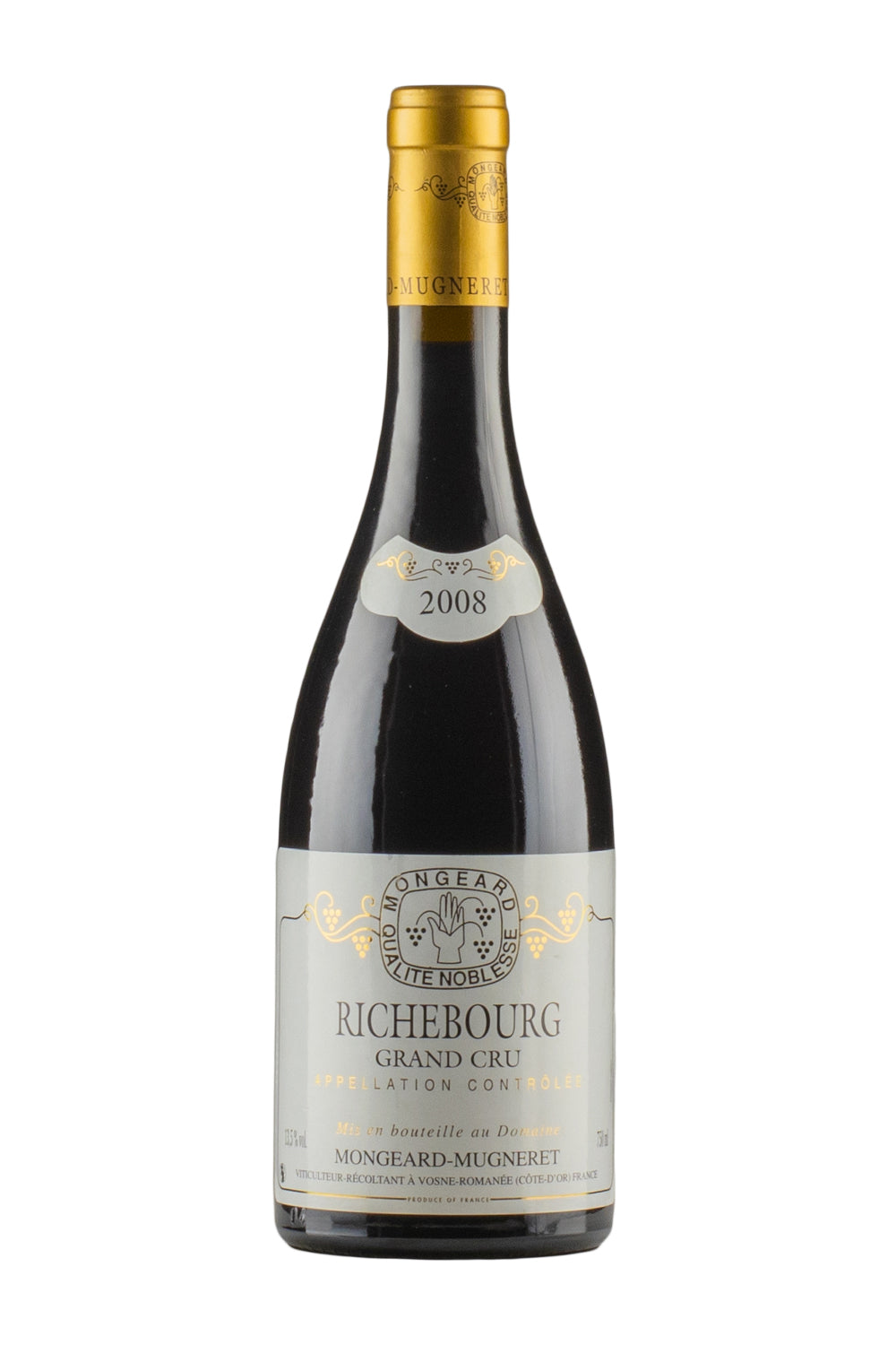 Richebourg Mongeard Mugneret 2008