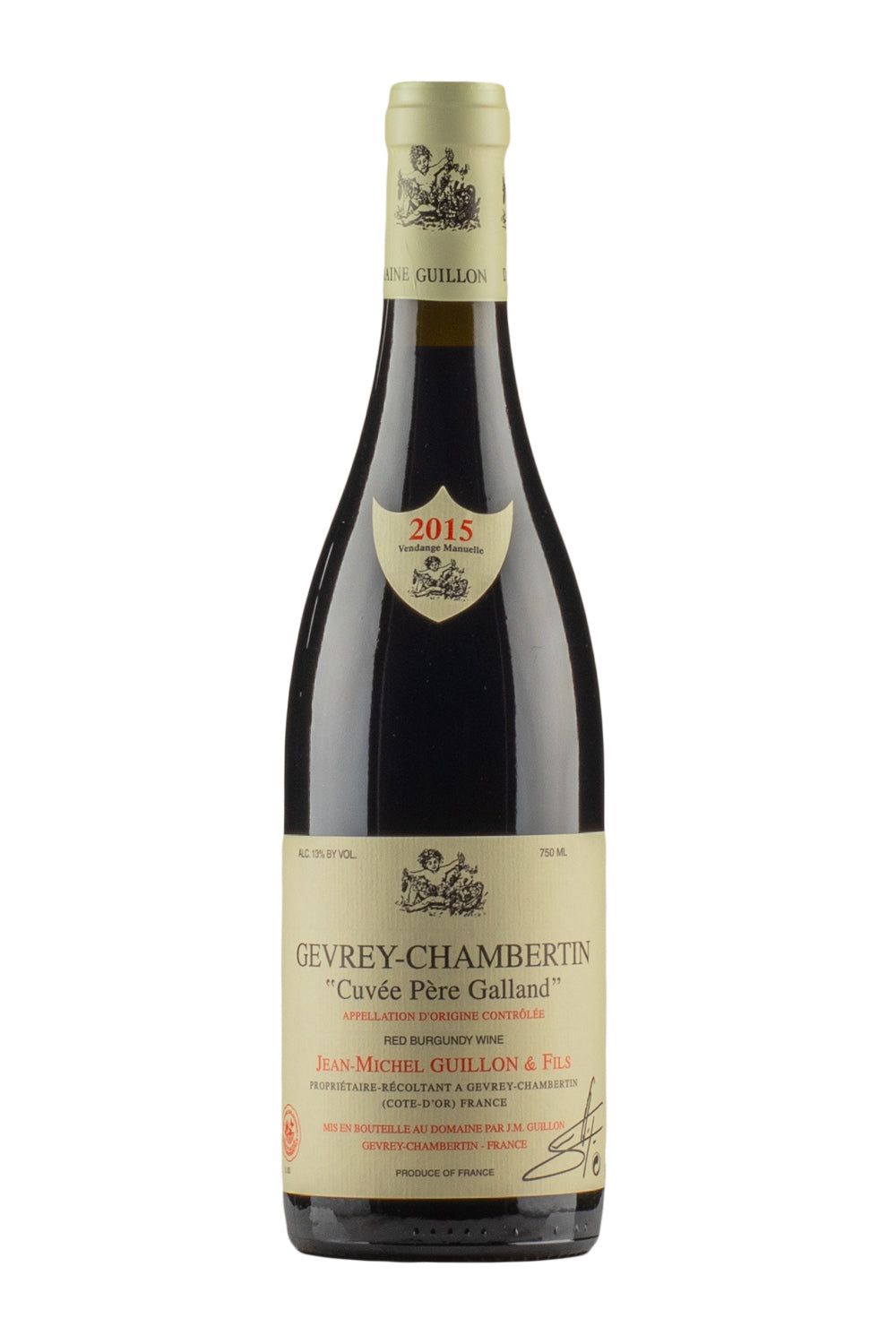 Gevrey Chambertin Cuvee Pere Galland Jean Michel Guillon 2015