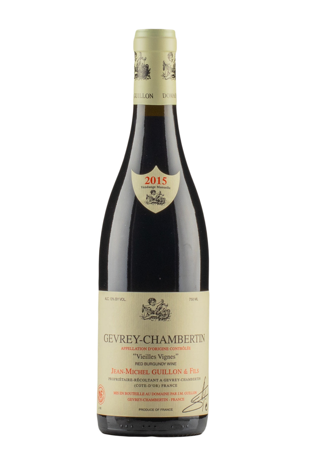 Gevrey Chambertin Vieilles Vignes Jean Michel Guillon 2015