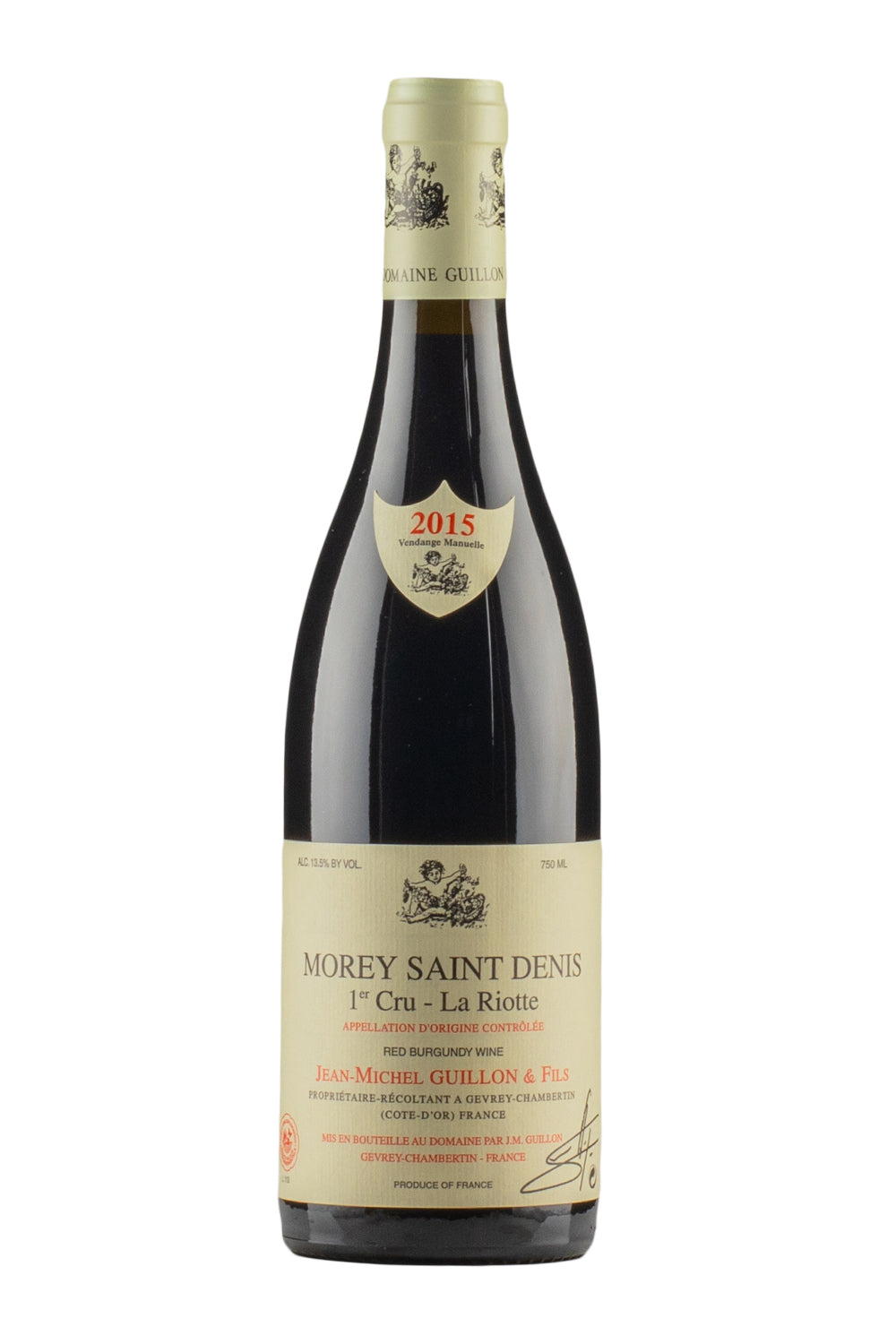 Morey St Denis La Riotte Jean Michel Guillon 2015