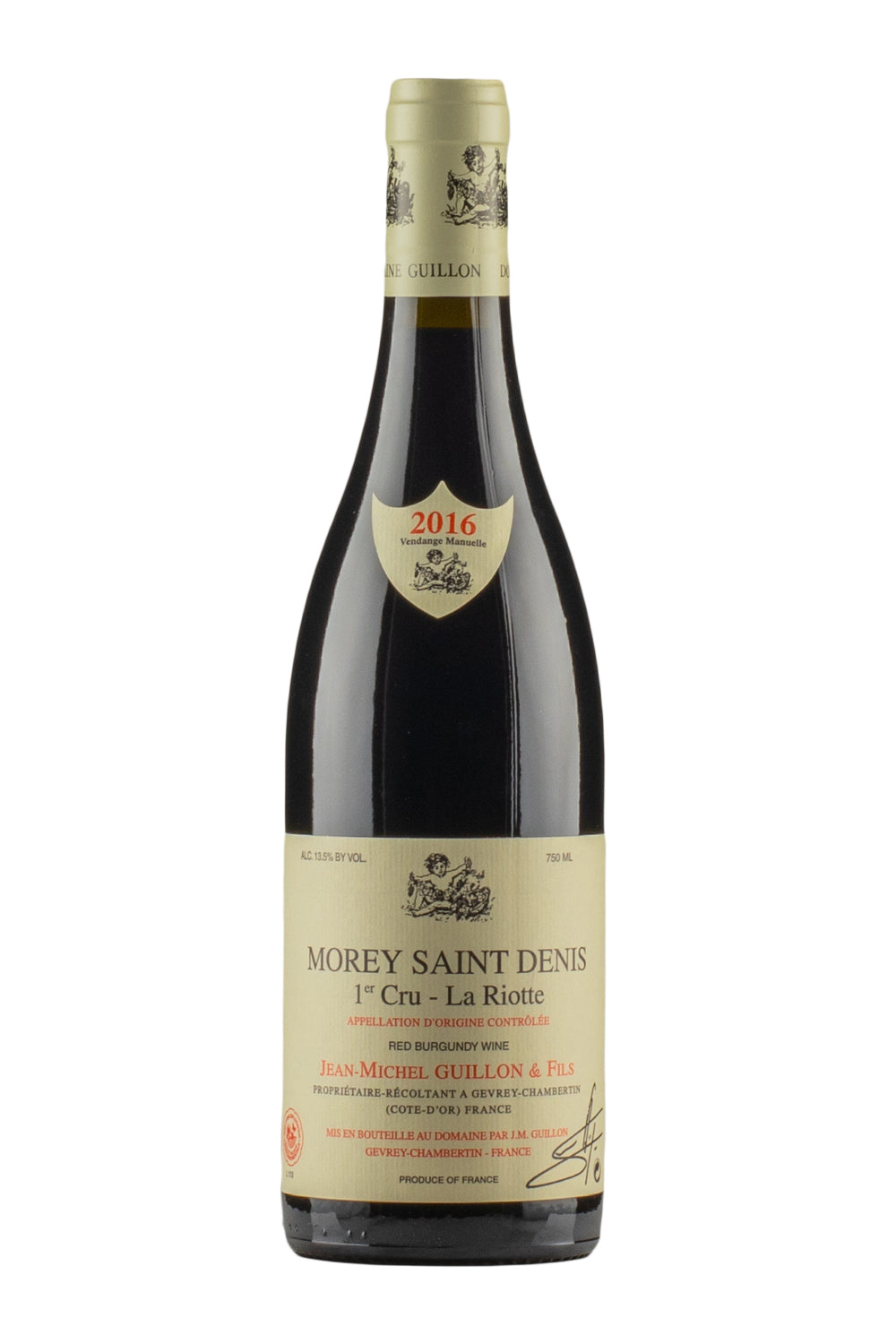 Morey St Denis La Riotte Jean Michel Guillon 2016