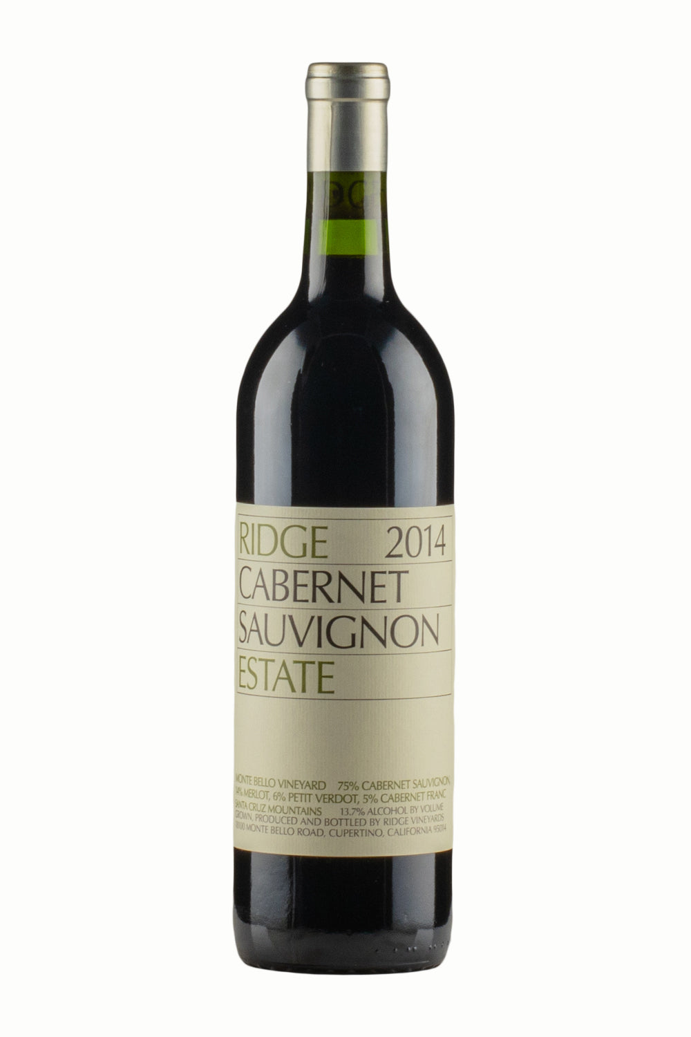 Ridge Estate Cabernet Sauvignon 2014