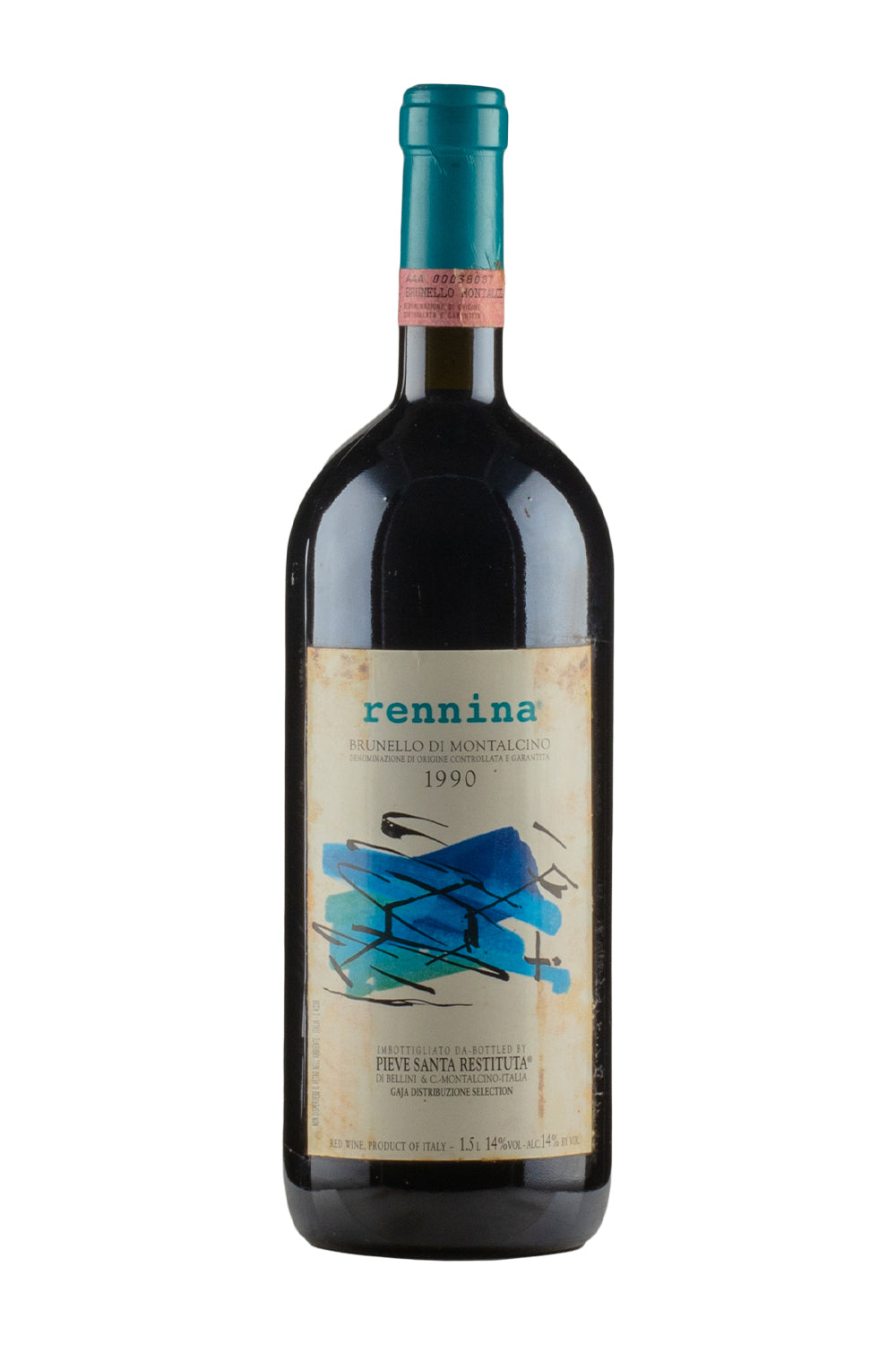 Brunello di Montalcino Rennina Gaja Pieve Santa Restituta Magnum 1990
