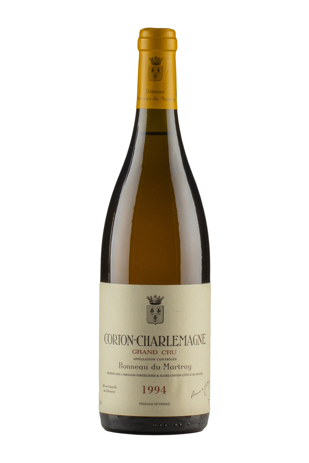 Corton Charlemagne Bonneau du Martray 1994